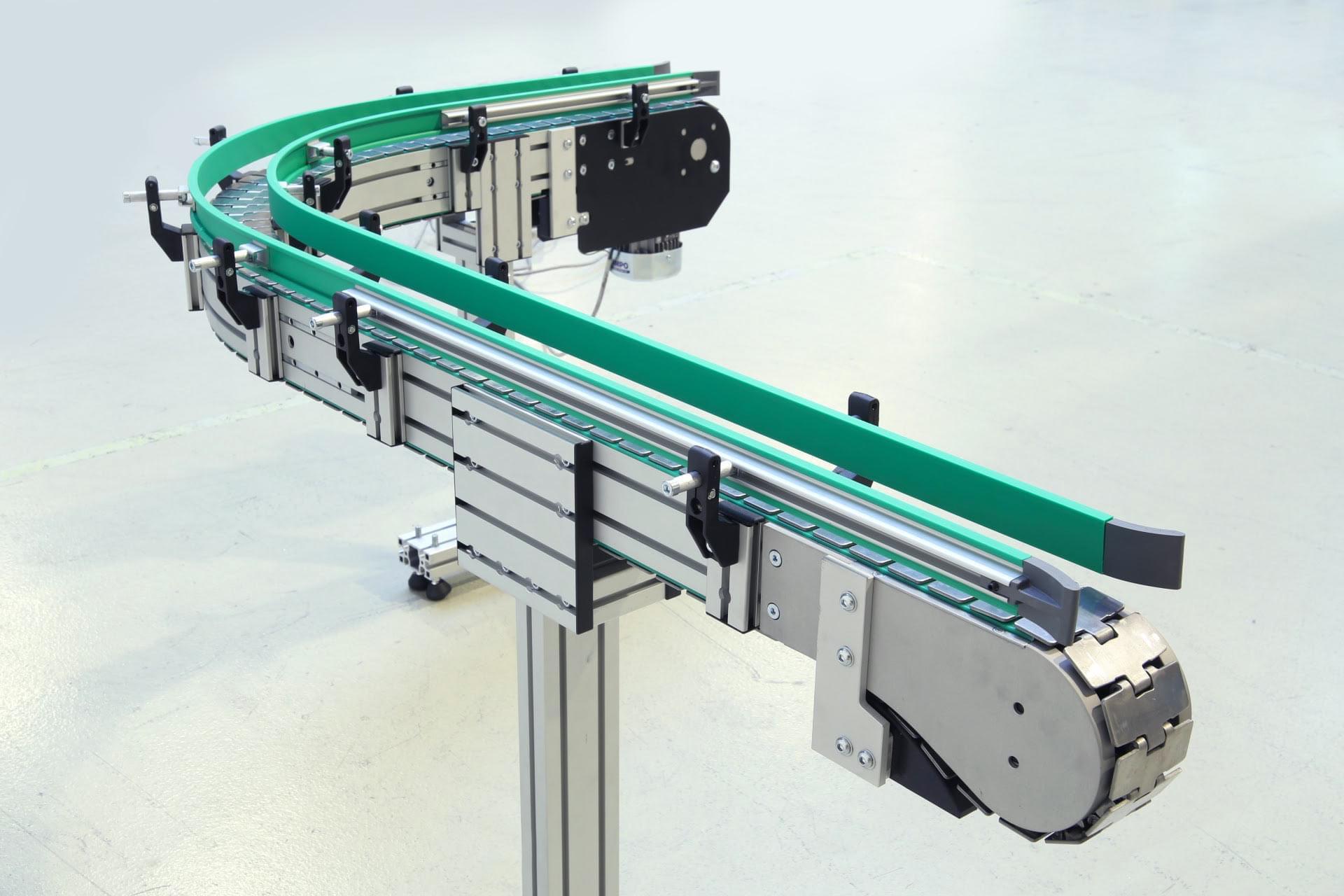 Plate conveyors ALUFLEX Alutec KK Ireland & UK Ltd.